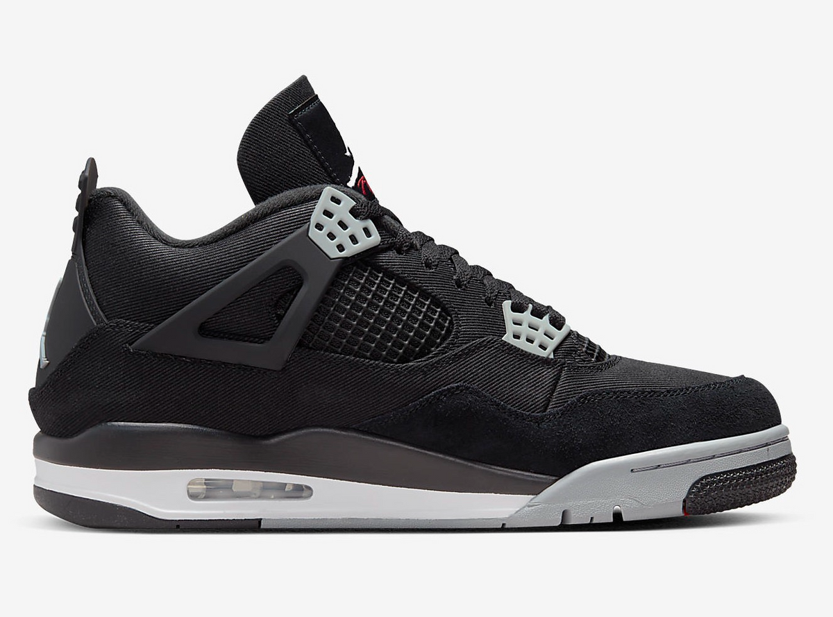 Jordan 4 Retro SE Black Canvas